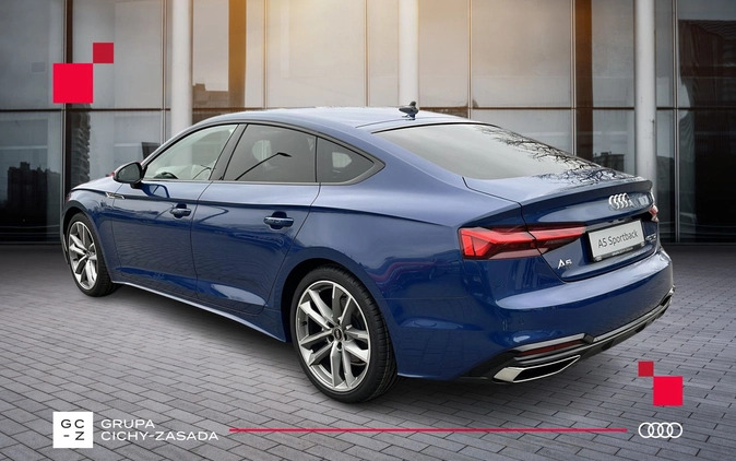 Audi A5 cena 233913 przebieg: 5, rok produkcji 2024 z Biała małe 781